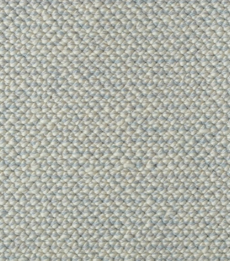 Chantilly in Tasman Blue - Karaloc New Zealand wool carpet, loop pile