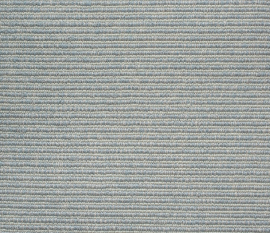 Romney in Tasman Blue - Karaloc New Zealand wool carpet, loop pile