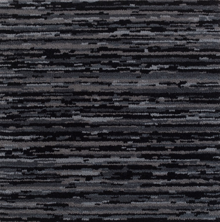 Stria in Charcoal - Axminster New Zealand wool carpet, cut pile